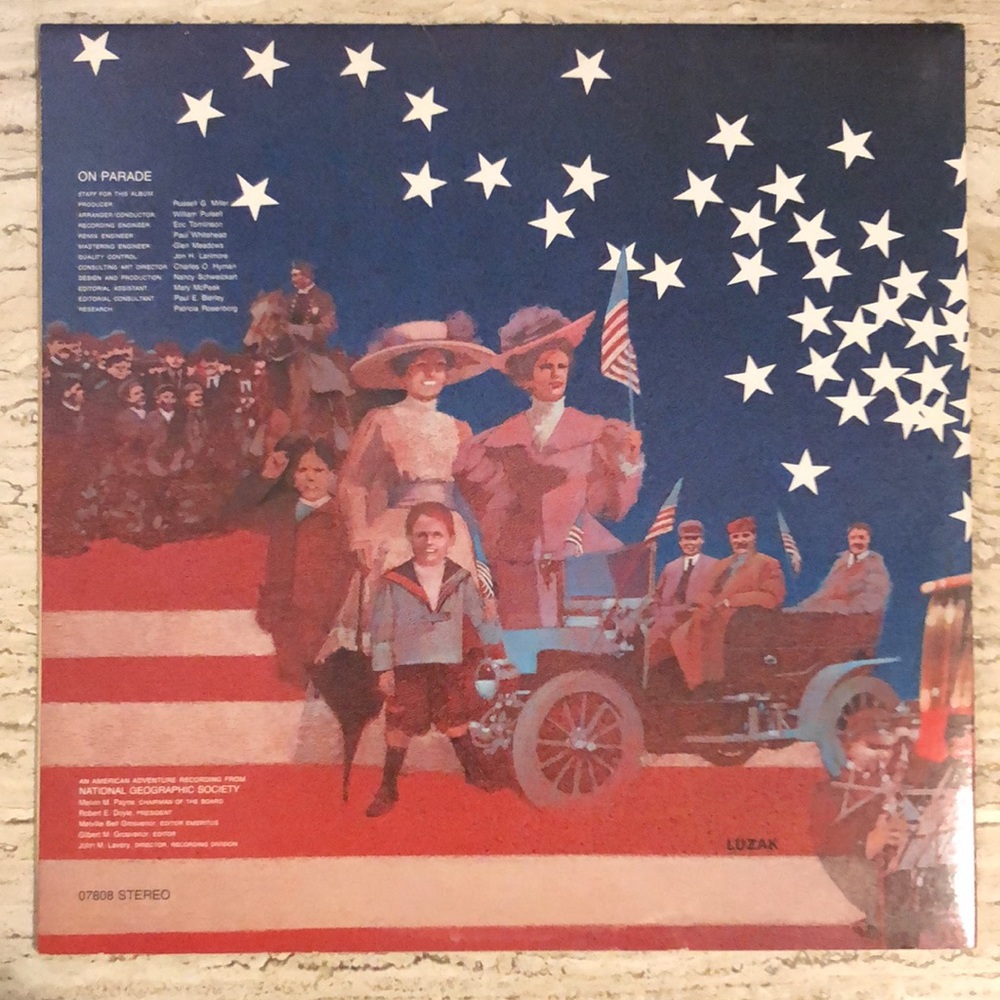 John Philip Sousa On Parade Vinyl Lp '78 - Picture 10 of 11